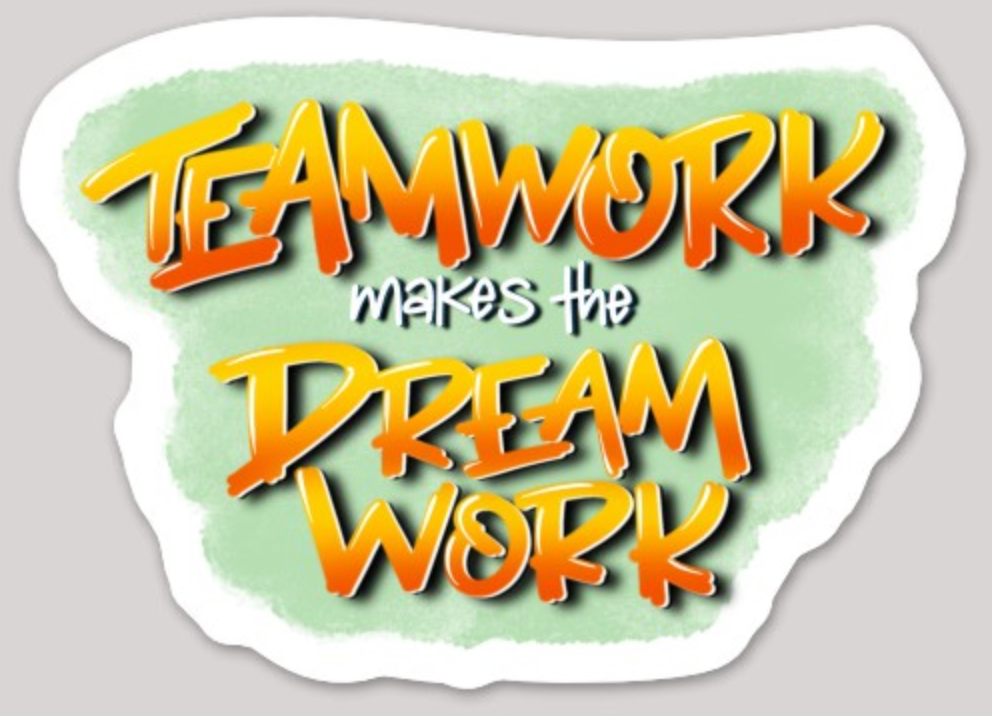 Teamwork Sticker