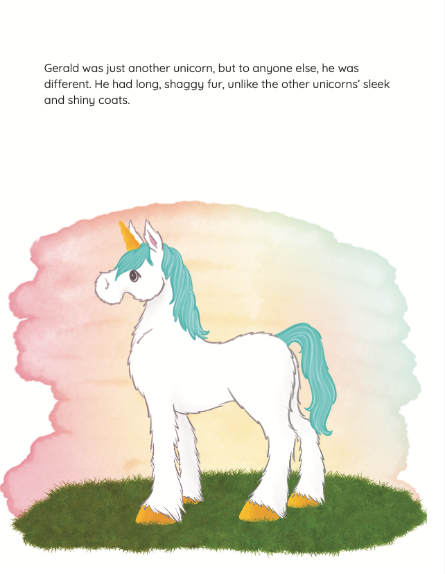 Gerald the Shaggy Unicorn Paperback